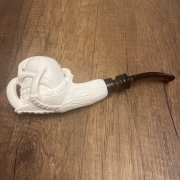 Курительная трубка Meerschaum Pipes Sculpture - 215 (без фильта)